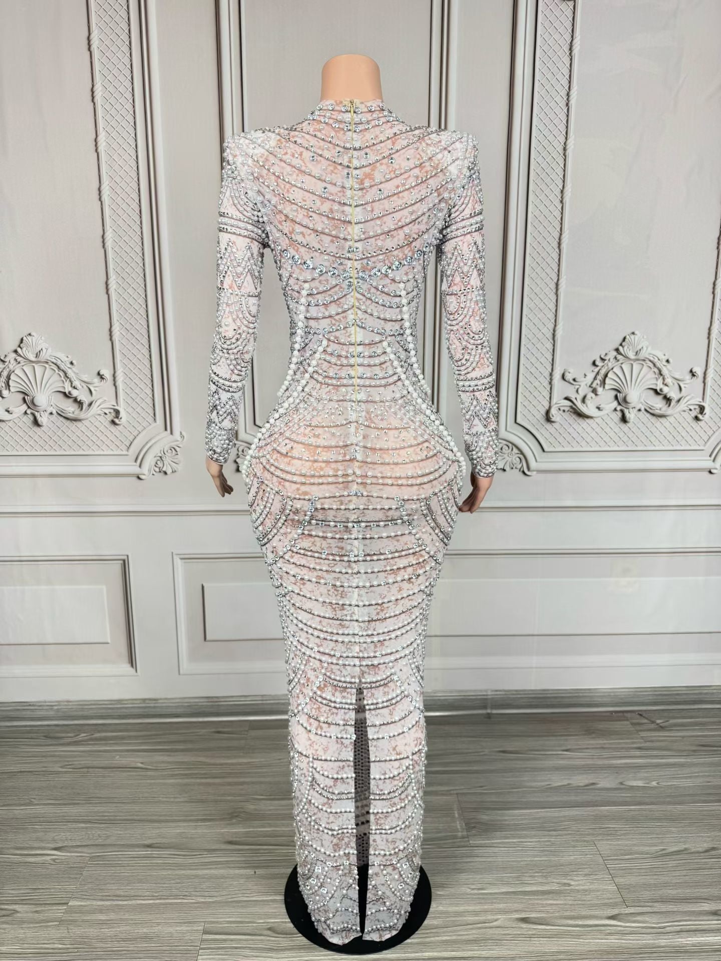 Crystal Elegance Couture Gown