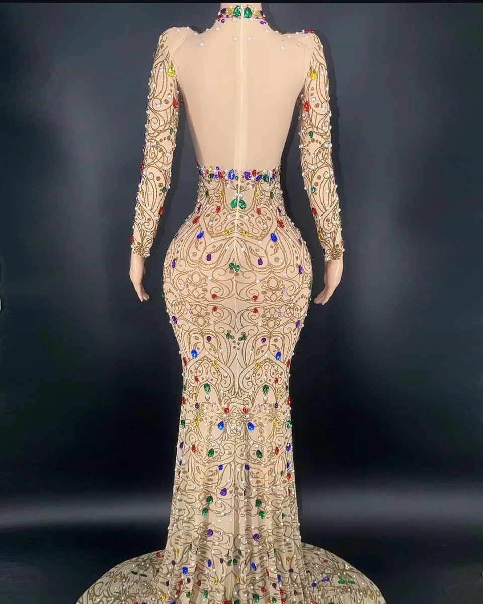 Radiant Luxe Evening Gown