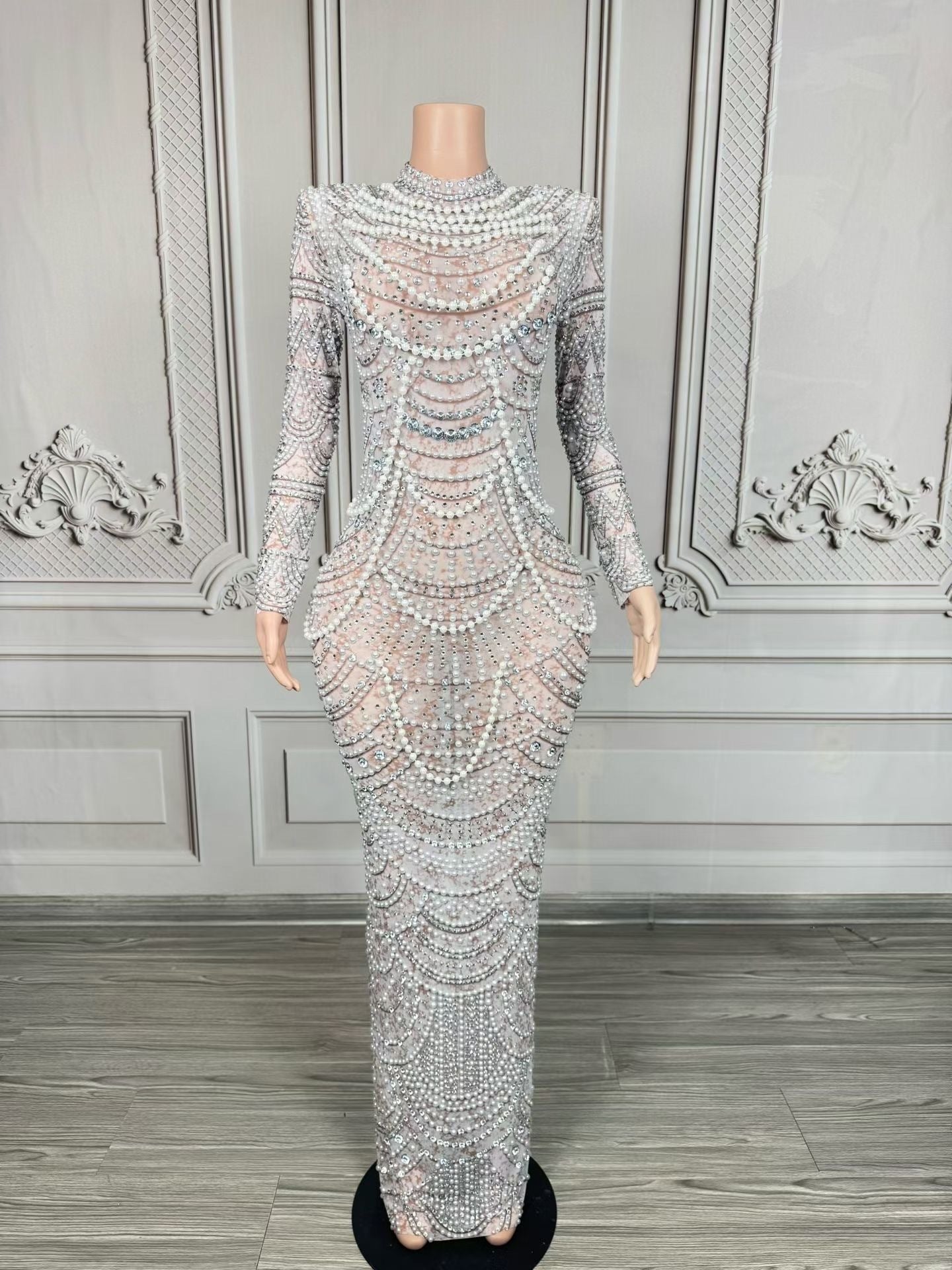 Crystal Elegance Couture Gown